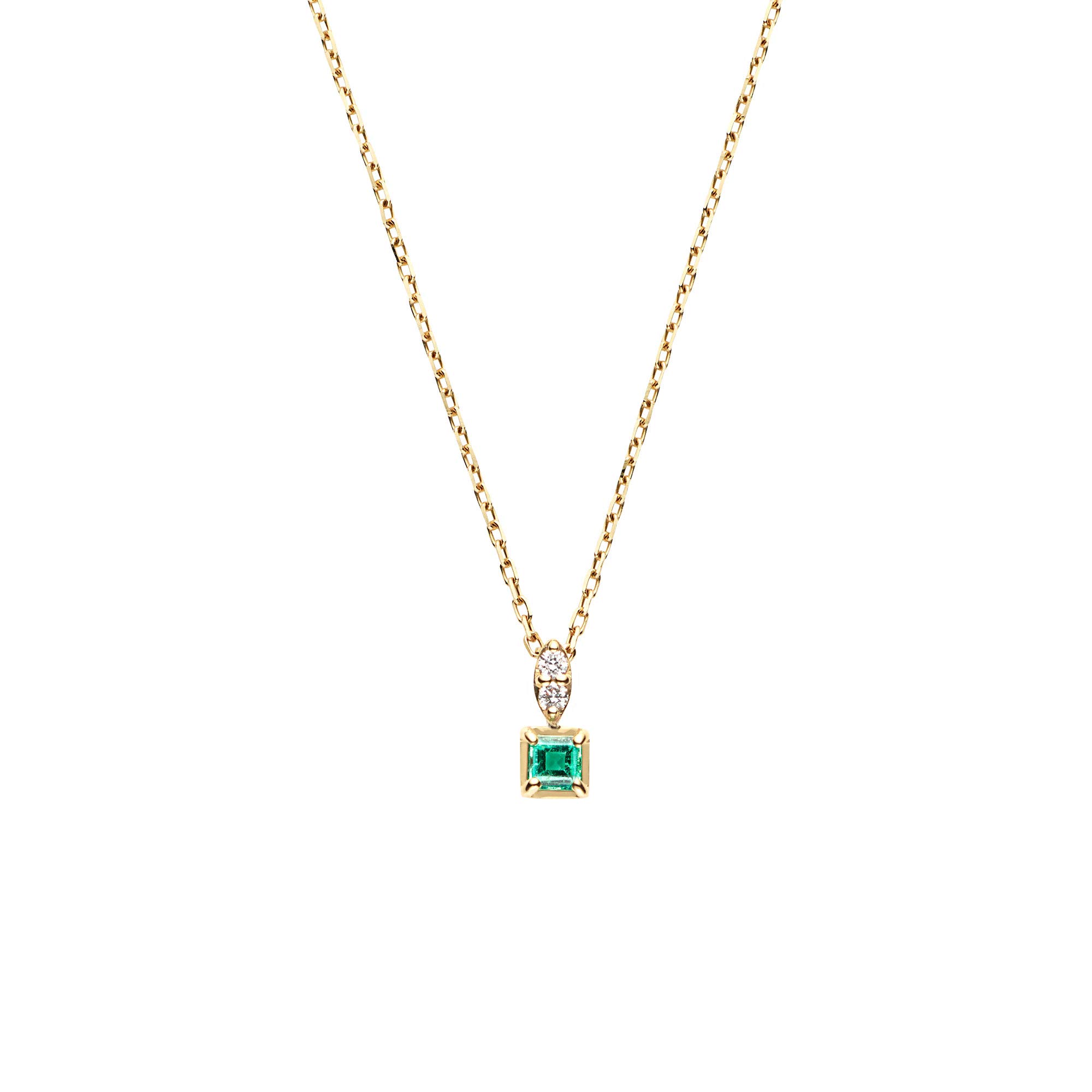 

Vendome Necklace K10 Yellow Gold Emerald Diamond GJVN046840EM [Official] [VIH Aoyama]