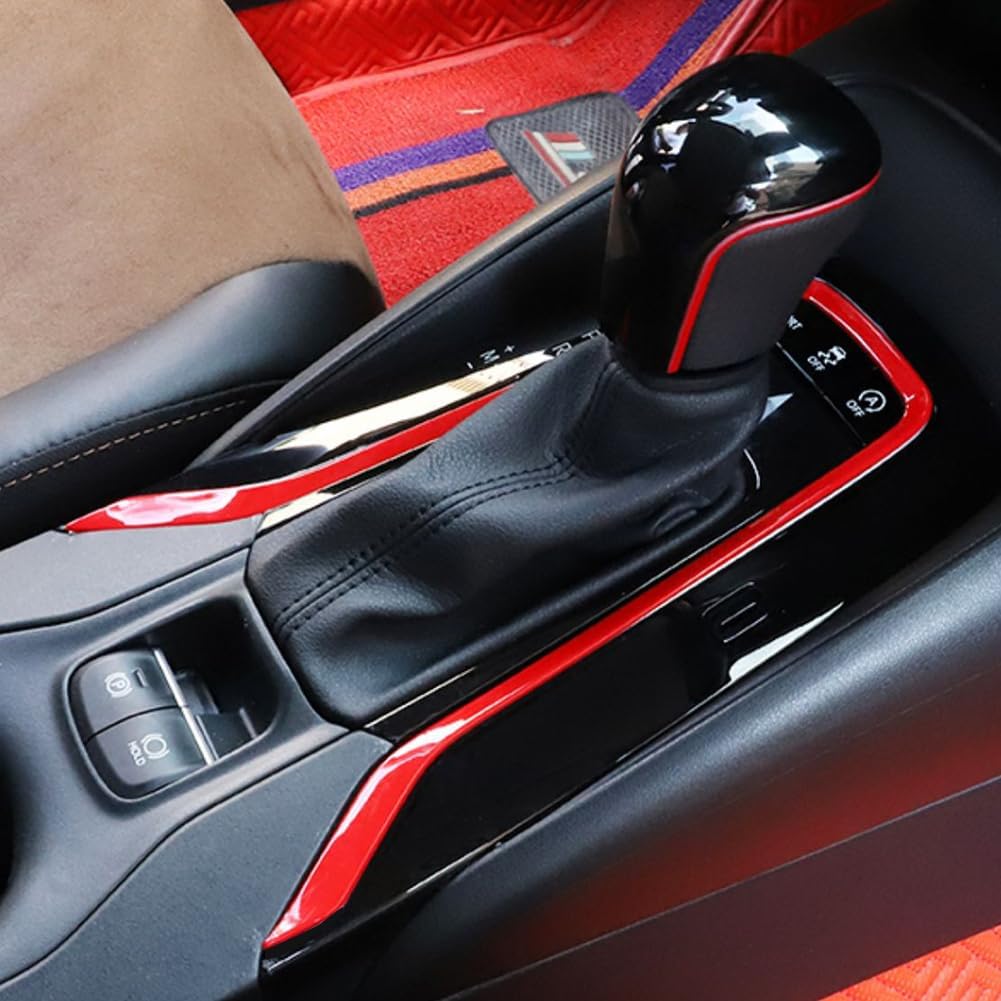 Compatible with     2024 2025 Toyota Corolla Accessories Center Console Gear Shift Panel Cover Trim for Toyota Corolla Cross Accessories (Not for