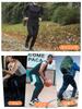 [THREEGUN] Sports Tights, Men's, Fleece-lined Compression Tights, Compression Leggings, Spats, Fleece-lined Tights, Running Tights, Breathable, Cold