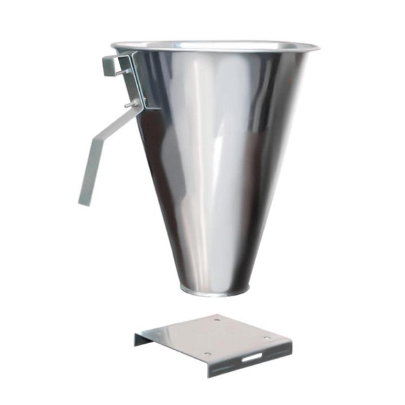 Cono Matador de Acero Galvanizado Cono Sujetador de Pollo para Sacrificio Seguro y Rápido Durante el Procesamiento de Aves de Corral