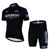 Mens Cycling Jersey Bib Shorts Set Breathable Quick-Dry Performance Wear Road Bike Riding