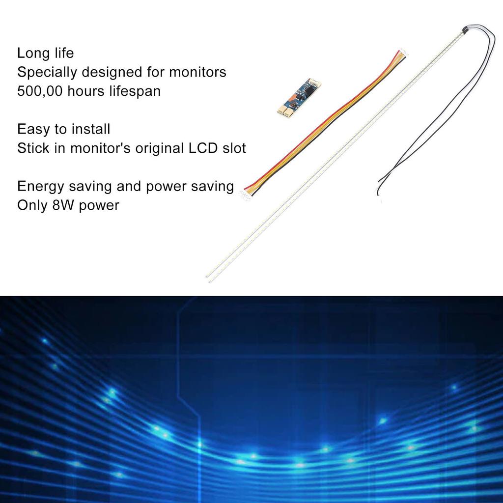 LED Backlight Light Strip LCD PC Accessories Fiberglass with Module Board for Lamps