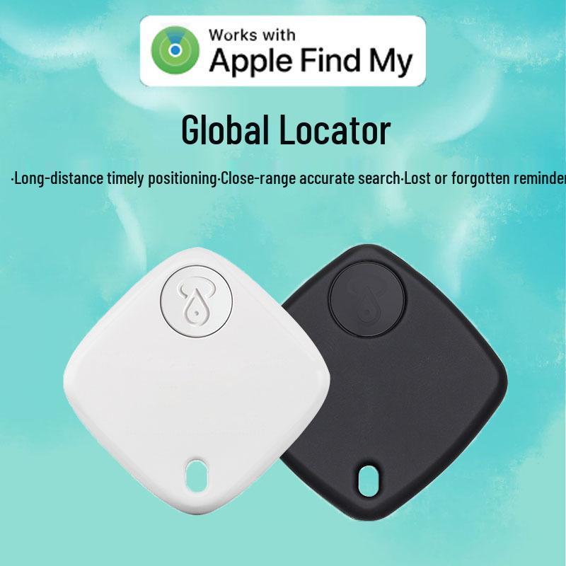 Apple Find My Bluetooth Locator for Keys & Bags - iOS Compatible Anti-Loss Device