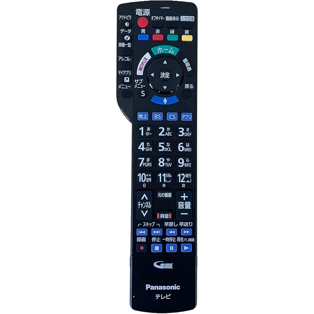 [Yu-Packet] Panasonic LCD TV Remote Control N2QBYB000045