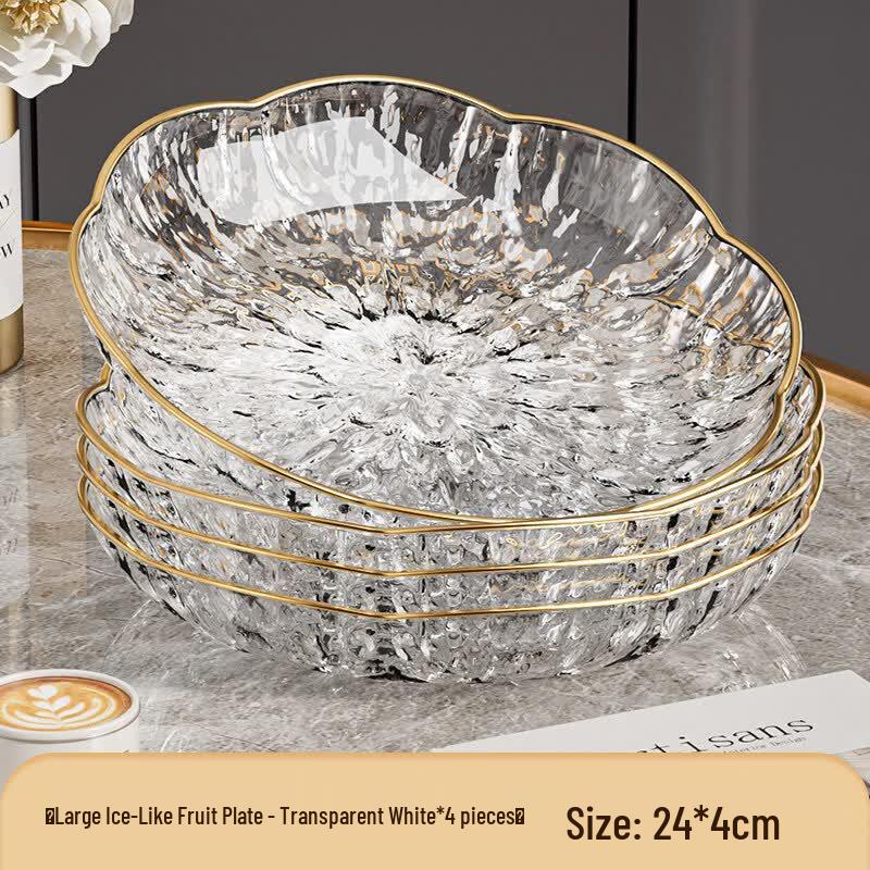 Qīwēi Light Luxury Food Grade Plastic Snack Plate