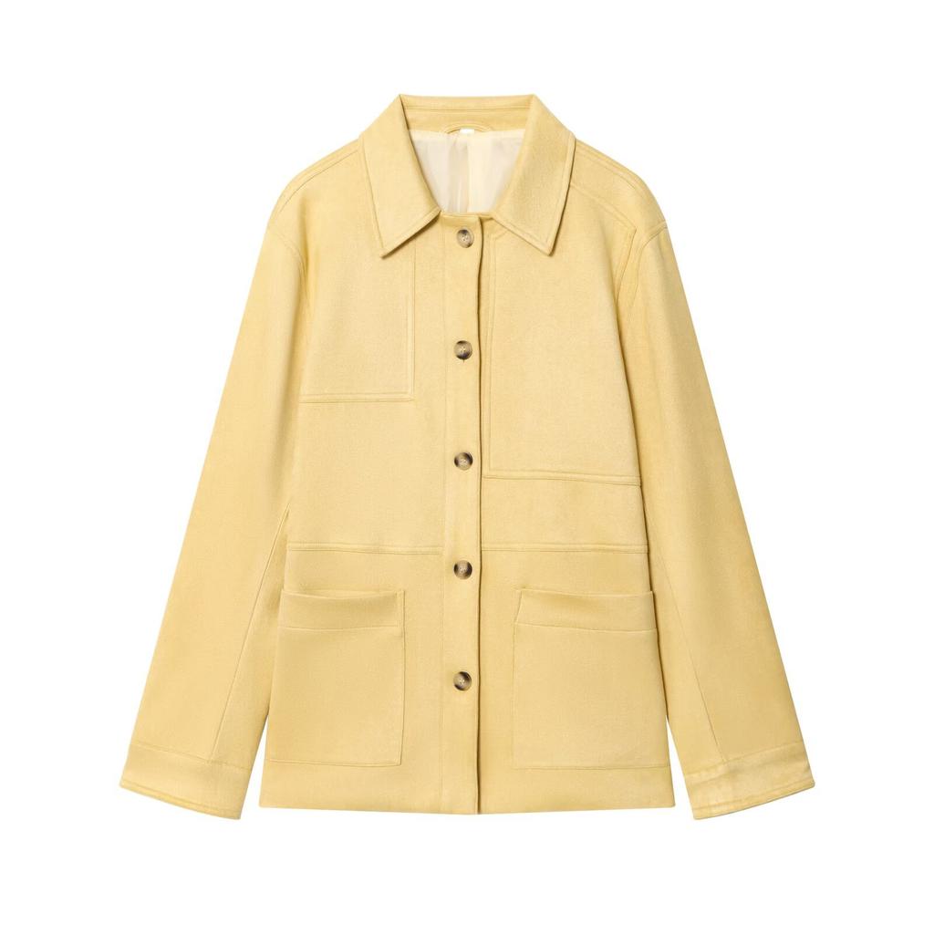European and American style, new women's clothing, fashionable, casual and versatile, suede jacket 4341/744