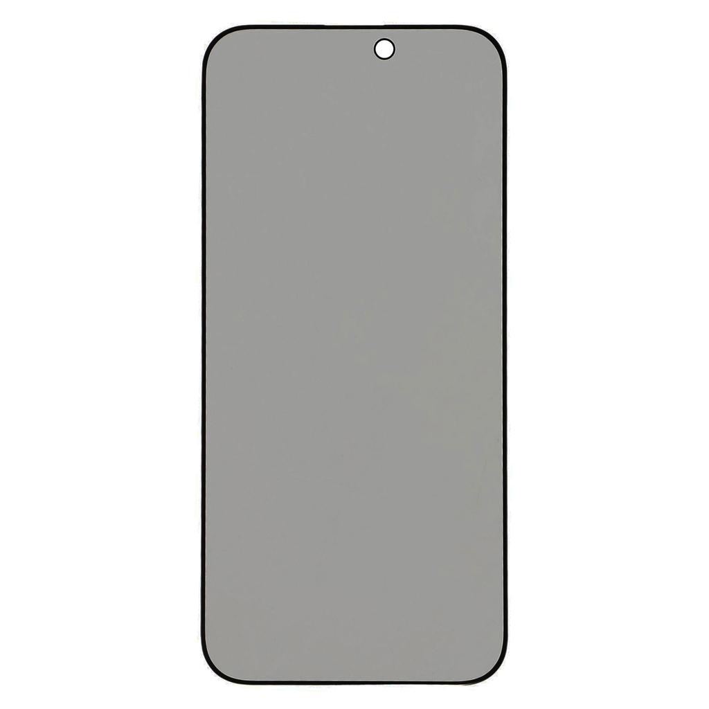 For iPhone 17 Pro Privacy Screen Protector Black Edge Full Glue Matte Anti-Spy Tempered Glass Film