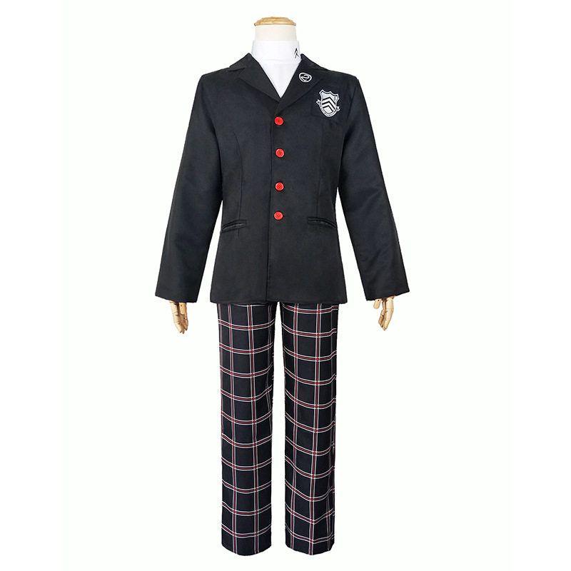Sweet Persona 5 Cosplay Costume for Male Protagonist Ren Amamiya Cosplay Outfit Anime Halloween Performance