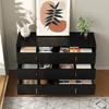 Elegant Sideboard with Modern Design, Chest of Drawers and Lots of Storage Space, Gold Handles