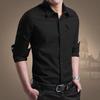 Men Shirt Super Soft Wear Resistant Cotton Blend Men All-Match Shirt Summer Apparel for Male