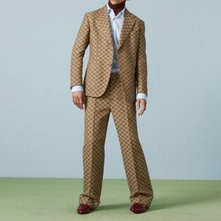 Gucci Gg Supreme Linen Blazer 742607-ZAM7G-2580