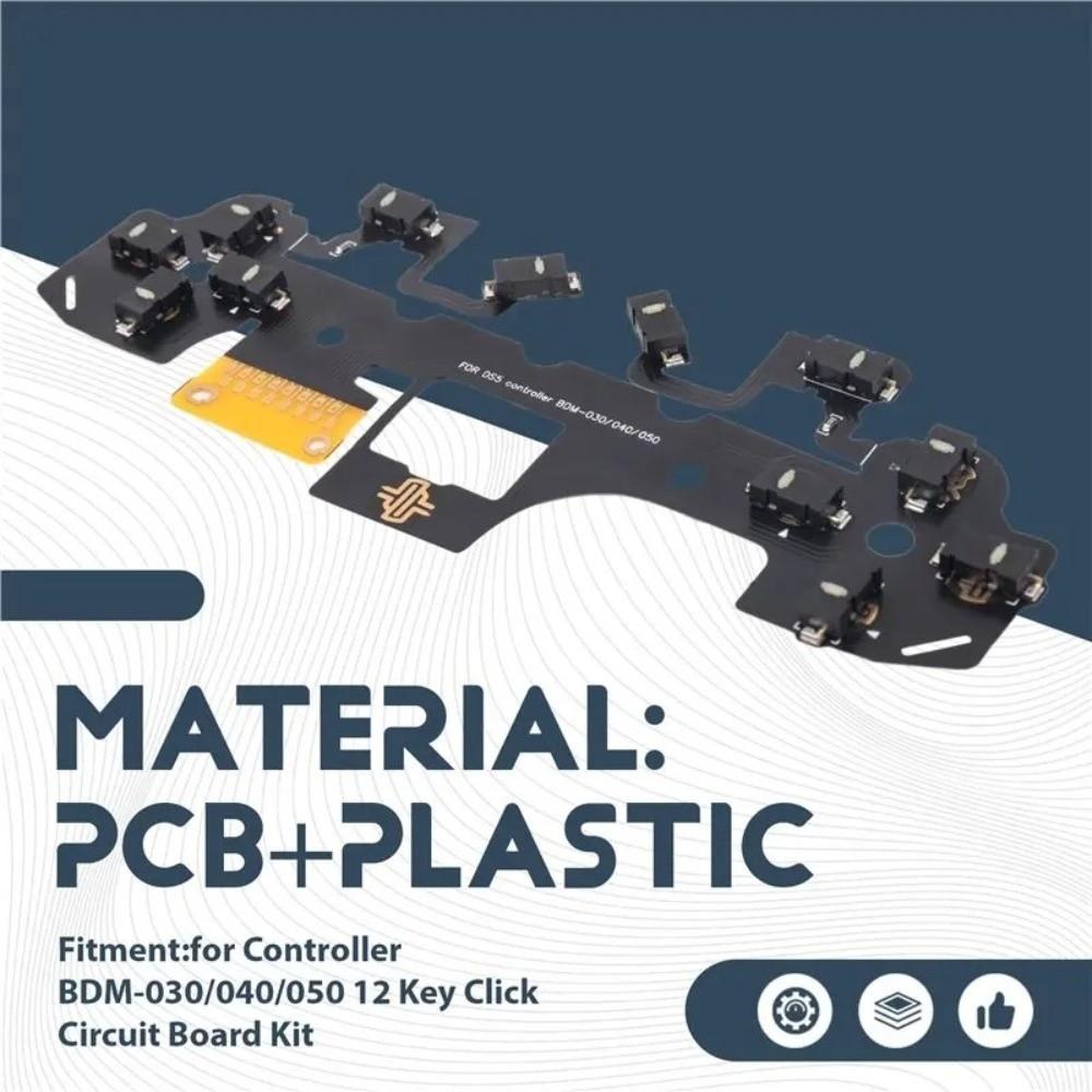 12 Key Click Micro-Switch Trigger Kit for PS5 Controller Controller Modifications