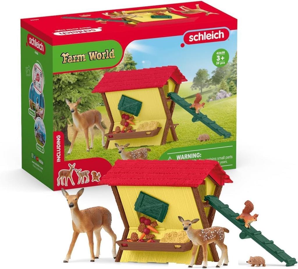 Schleich Farm World Forest Animal Feeder 42658