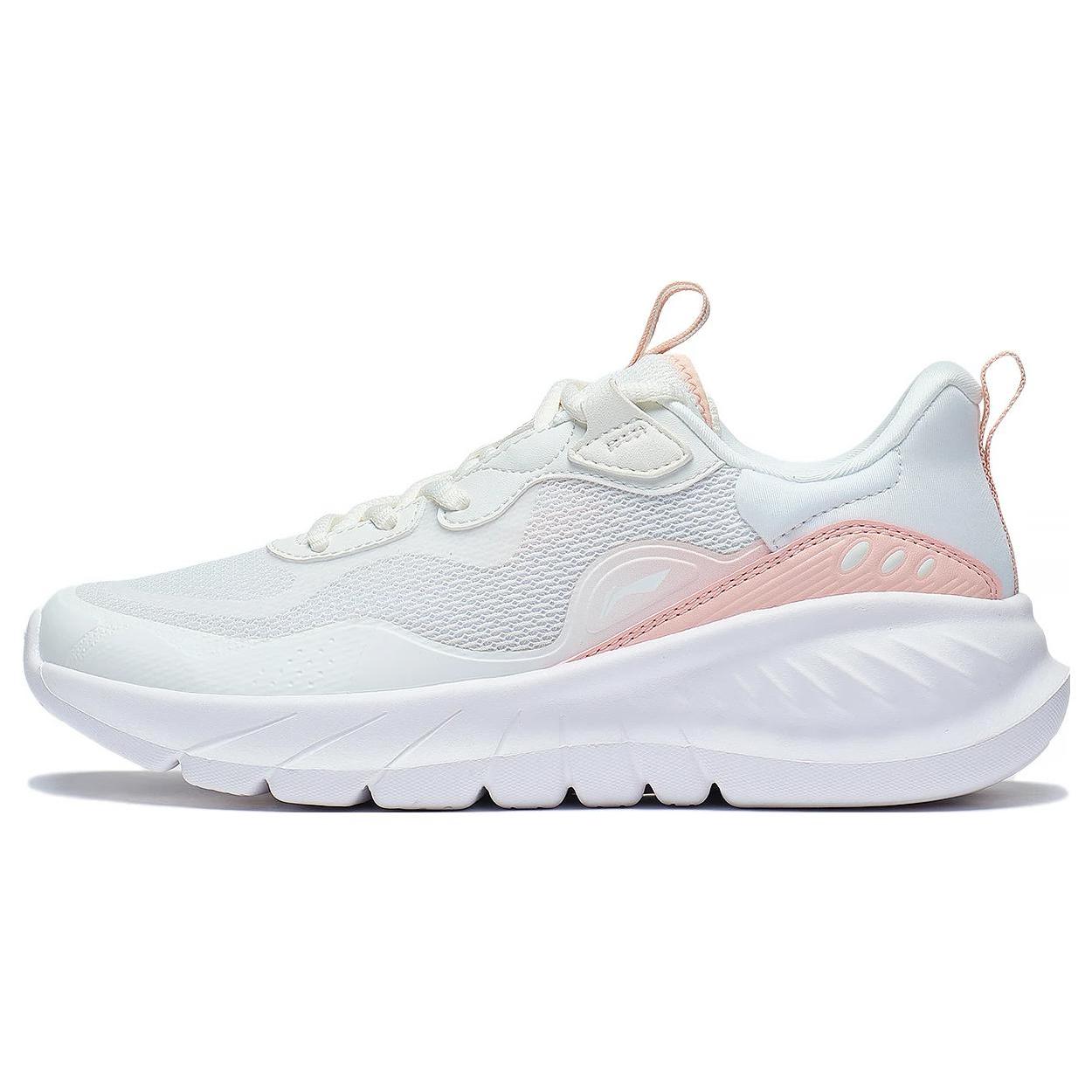 

Li Ning Easy Fit Fle Cushioning Slip Resistant Abrasion Resistant Breathable Low top Casual Running Shoes Women s ARST074-1 40