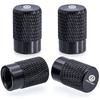 4PCS Aluminum Alloy Car Tire Valve Cap Dustproof Cover For Volkswagen VW Golf 7 MK5 Caddy Passat CC Polo MK6 Tiguan Arteon Jetta zo3