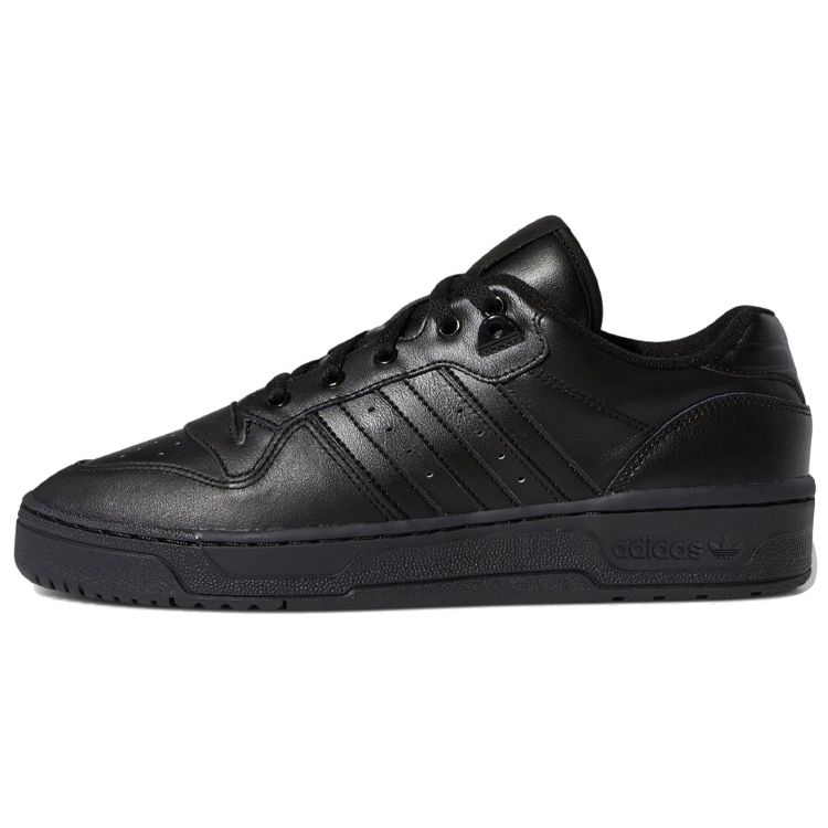 

Кроссовки унисекс adidas Rivalry Low Triple Black Core-Black Cloud-White EF8730