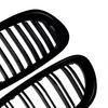 Car Front Bumper Racing Grille Front Kidney Dual Line Grilles For BMW 5 Series F10 F11 2011-2017 Car Front Grill Replacement