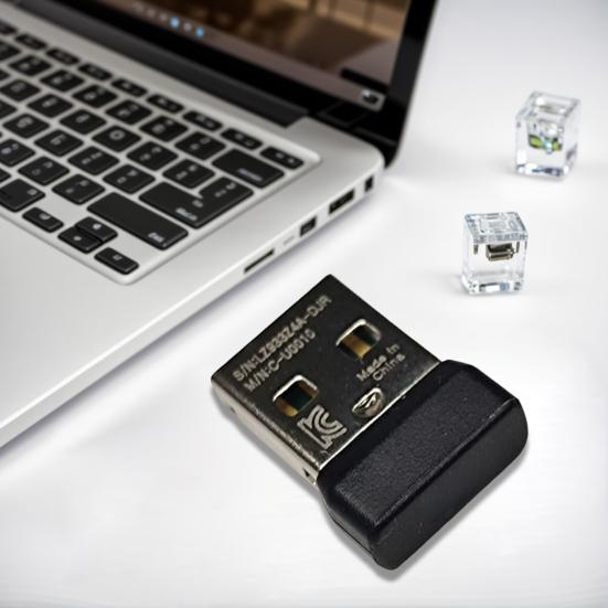 USB Maus Empfänger Adapter für G502 Kompaktes Tragbares Design Mehrgeräte-Umschaltung Stabile Drahtlose Verbindung Plug-Play Dongle
