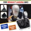 Gear Shift Knob Lever Switch Shifter Knob For Renault/Laguna Mk3 2007-2014 Manual Shift Lever Handle 6 Speed
