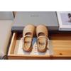 Little Girls Princess Pearl Pendant Mary Jane Breathable Casual Single Leather Shoes