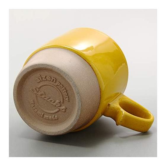 Hamato Hasami Ware Aizome Kiln Stax Mug Yellow 388521 300ml