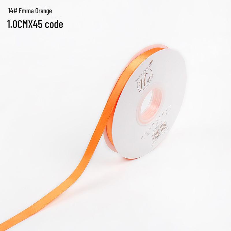 Bright Polyester Ribbon for Flower Packaging and DIY Gifts