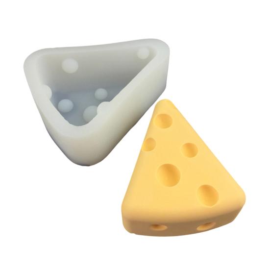 Käseform Silikonform Antihaft Leicht zu lösen Fondant Kuchenform Lebensmittelgeeignete Schale für Schokolade Eiswürfel Seife