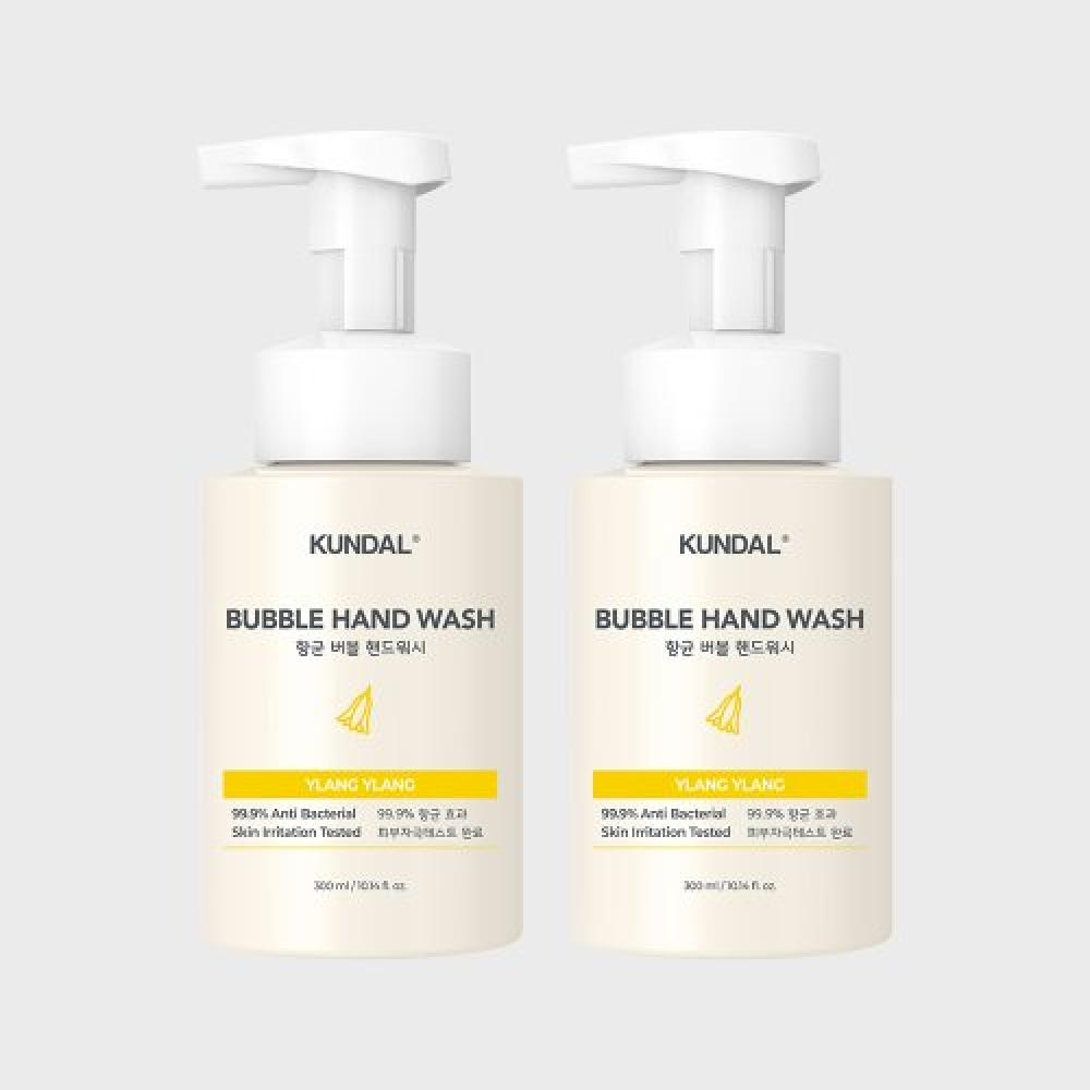 Kundal Pure And Safe Bubble hAndwash 300ml 2 Pack ylang-ylang