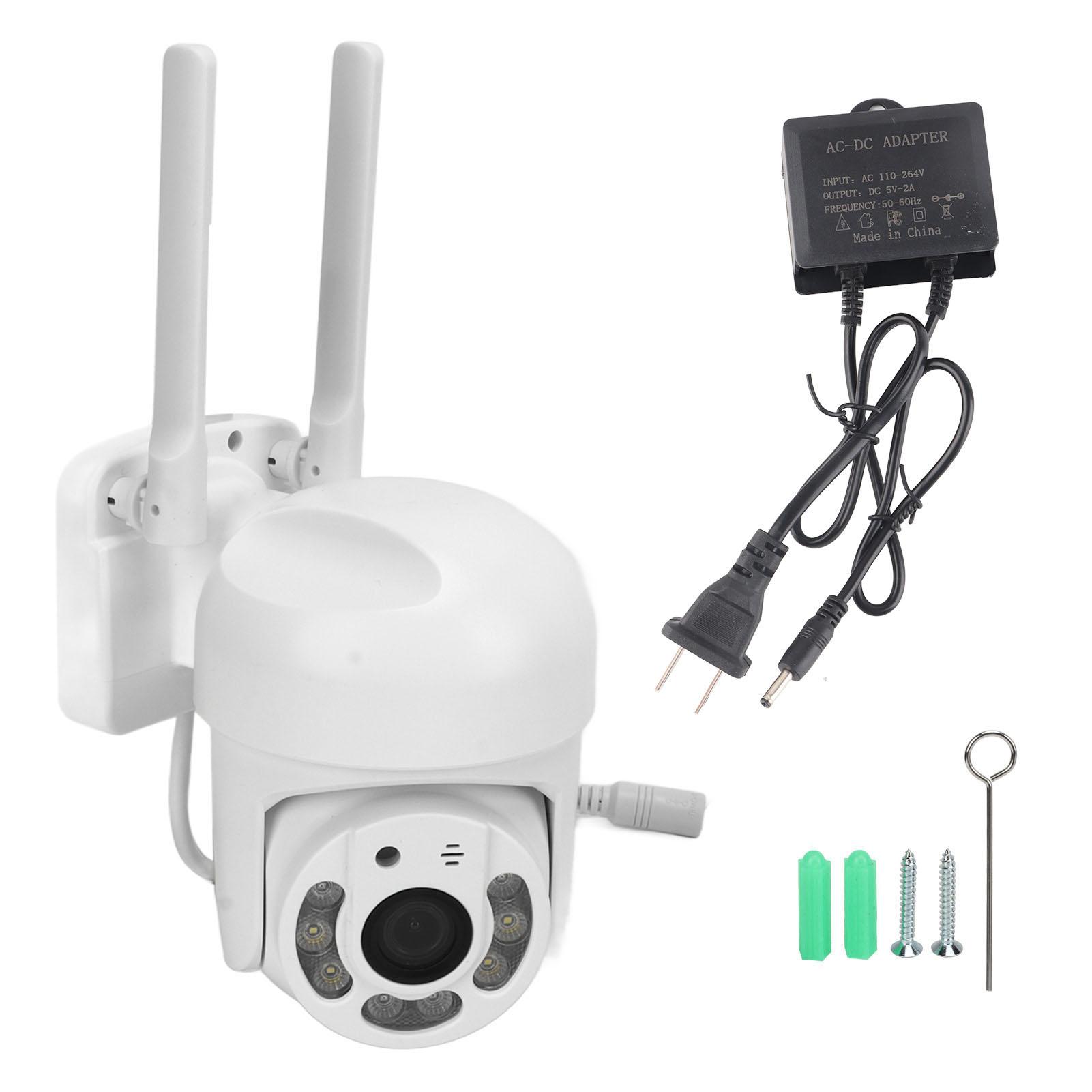 

5G Dual Band Wifi Camera Ultra Clear Outdoor Security Camera Support Human Tracking Bidirectional US Plug