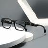 Men Square Anti Blue Light Computer Reading Glasses Frame Elderly Presbyopia Eyeglasses Spectacles +0.5+0.75+1.25+1.75+2.25+2.75