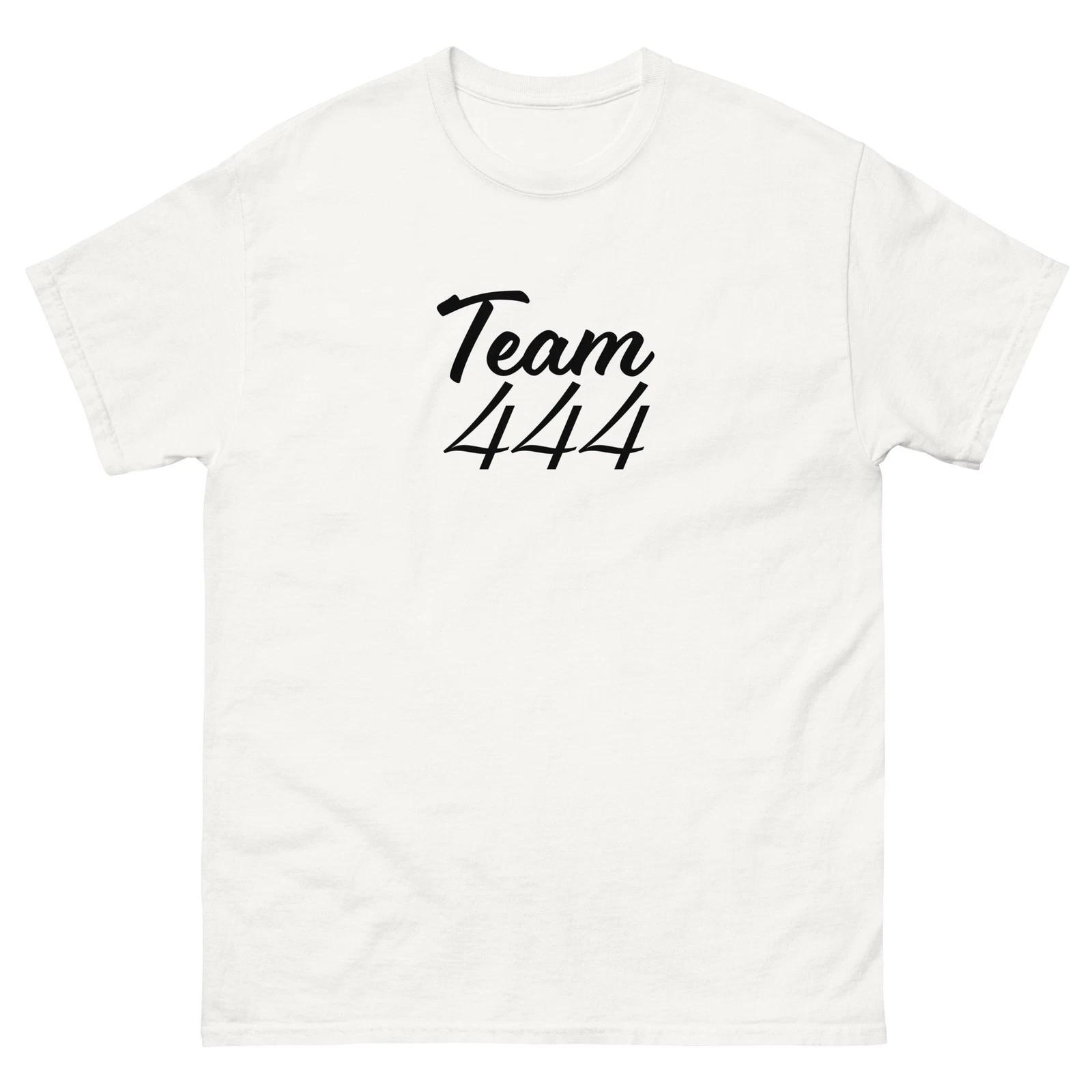 Team 444 Men Women Unisex classic white tee shirt t-shirt 2XL