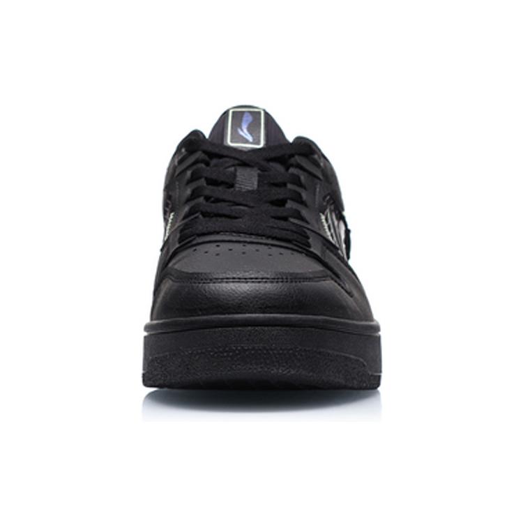 Li Ning Comfortable Cushioning Breathable Lightweight Abrasion Resistant Slip Resistant Low top Skateboard Shoes Men's AGCP299-8