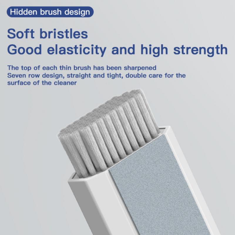 8 I 1 datamaskintastatur rengjøringsbørstesett Elektronikkrensesett Øretelefonrengjøringspenn for hodesettrengjøringsverktøy MYY