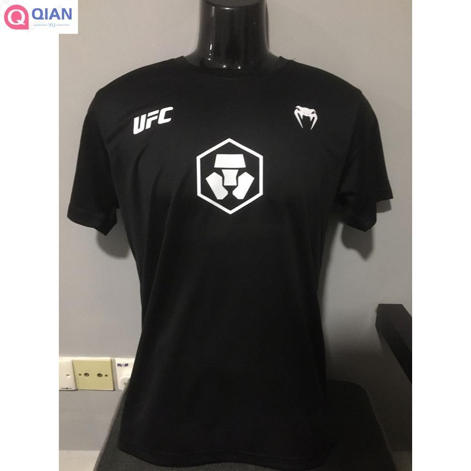 Popular Hot UFC T-shirt UFC Microfiber Jersey MMA Training Short Sleeves Shirt