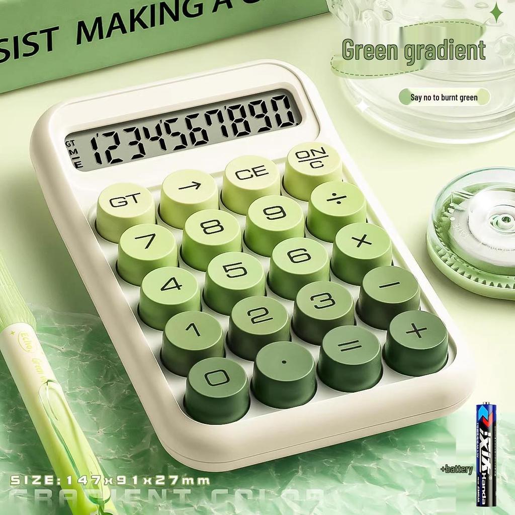 Gradient Multifunctional Calculator - Ideal for Office, Exams & Flexible Use
