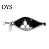 High-definition Car Decal Stickers Zipper Cat Shape Adhesive Waterproof Scratch Cover Paint Protection Sticker Durable Decals for Cars Electric