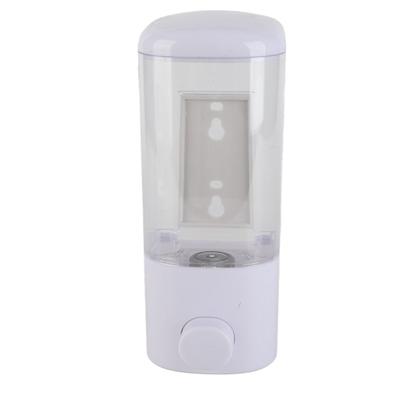 500ml Bathroom Hotel Wall Mounted Plastic Soap Liquid Shampoo Lotion Manual Dispenser