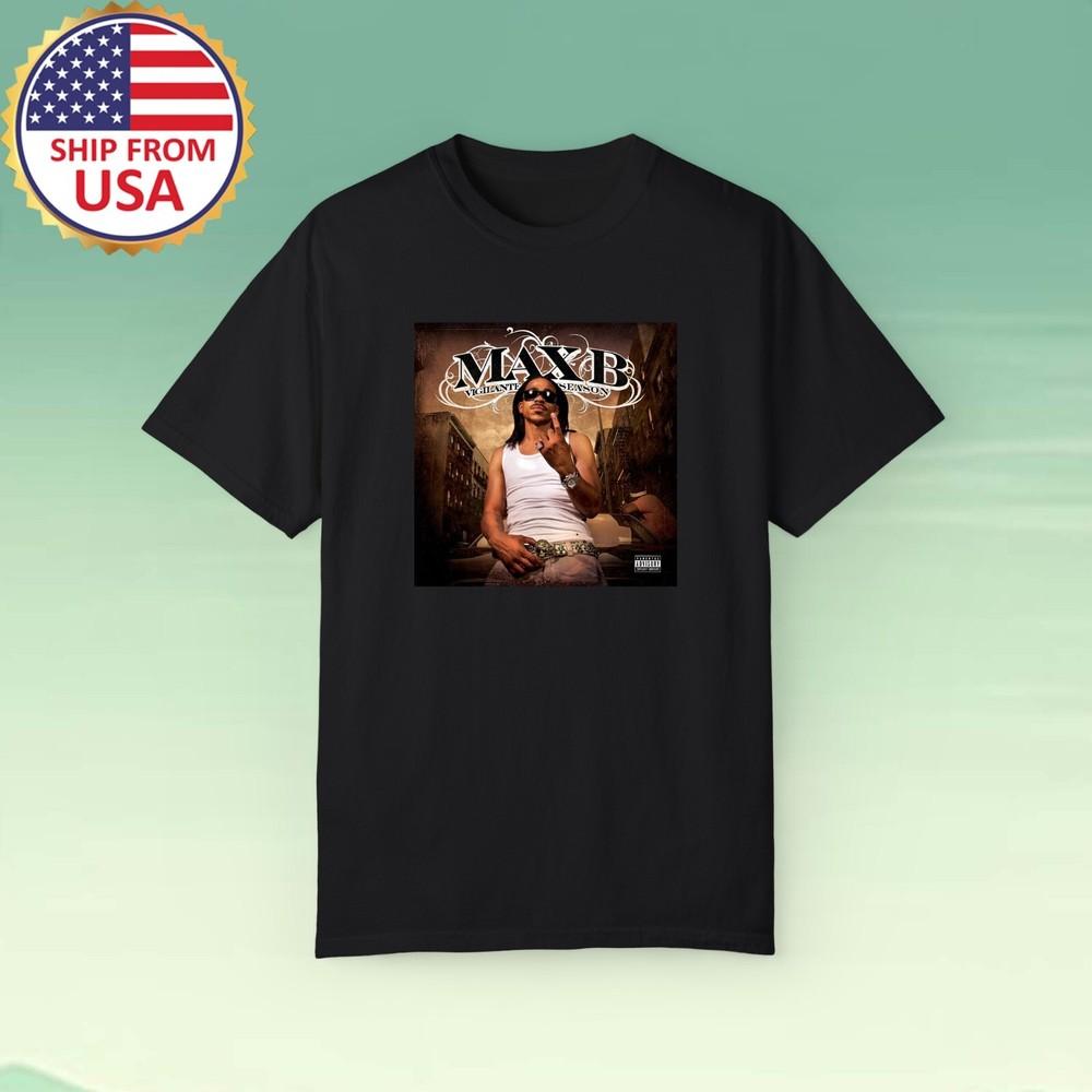 

Max B Men#039;s Black Size S5XL Unisex T-Shirt XXXL