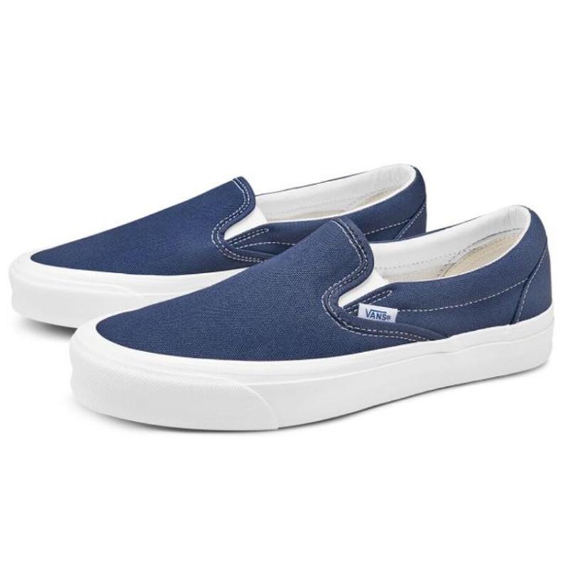 Vans Og Classic Slip On Lx 'Navy' Vans VN0A45JK1X7