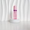 60ml Red Translucent Mousse Dispenser: Cosmetic Brush Foam Bottle for Face Wash and Travel Use