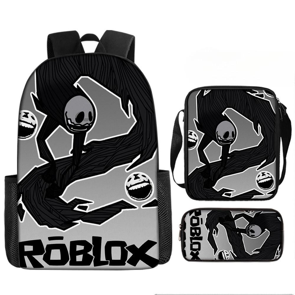 Roblox Doors Kids School Backpack With Breathable Oxford Material For Elementary Students