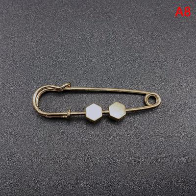 Alloy Brooches Fixed Suit Anti-Light Simple Jeans Tighten Waist Brooch Pin
