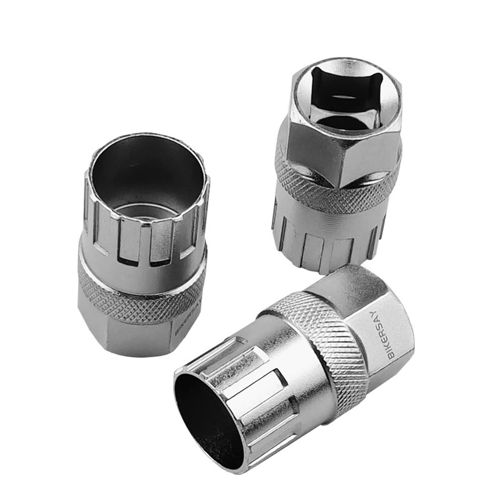 Bicycle Freewheel Flywheel Lockring Cassette Remover MTB Bike Crank Extractor Remover Removal Tool Cycling Repair Service Tools