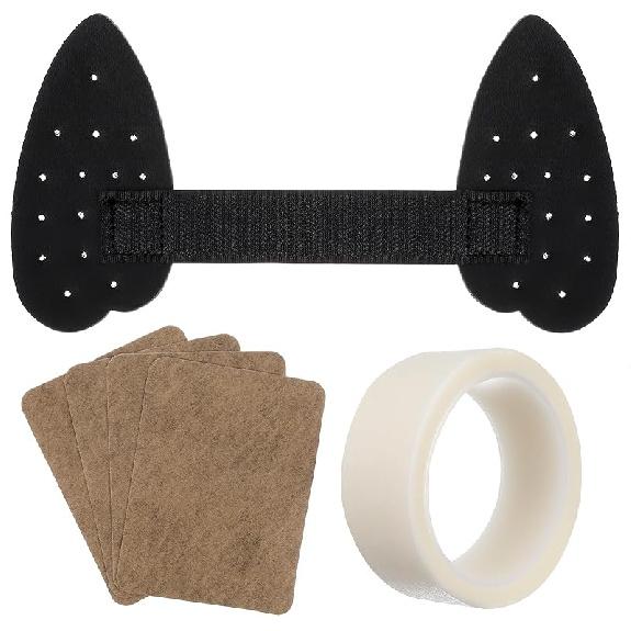 Держатель для стикеров 1 набор Пластиковые уши собаки Поддержка ушей собаки Набор для приклеивания ушей собаки Лента для стоячих ушей щенка Наклейка ушей добермана Подставка для стоячих ушей собаки Щенок 11X5.5X0.1CM