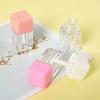 1Pc 5Ml Empty Lip Gloss Tube Clear Mini Refillable Lip Balm Bottles With Rubber Inserts