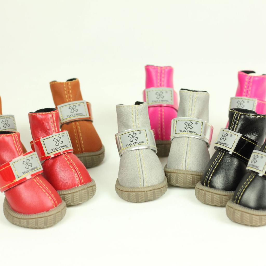 Pet Boot Snow Booties Non-Slip Waterproof Breathable Durable Outdoor Pet Dog Booties Comfortable Protective Puppy