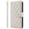 Applicable To iPhone17 Mobile Phone Leather Case, Samsung S26 Xiaoxiangfeng Rhombus Card Wallet Protective Case A17