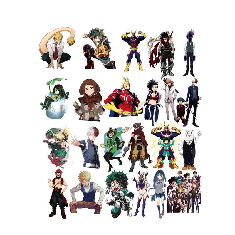 50pcsset No Boku Pvc Adhesive Stickers For Laptop Car Luggage