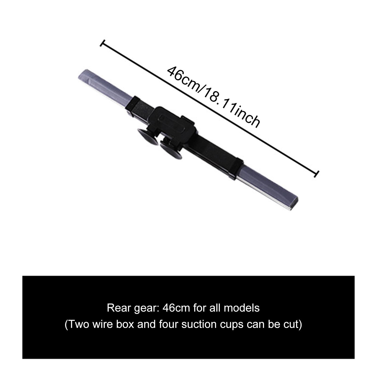 

Солнцезащитный козырек на лобовое стекло автомобиля, выдвижной комплект, солнцезащитный козырек на переднее и заднее окно, УФ-светоотражающая пленка, авто солнцезащитный козырек 46cm