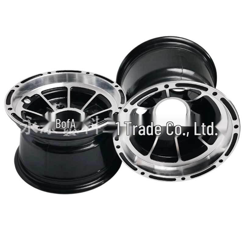 19x7.00-8 ATV Karting Beach Car Aluminum Alloy Wheel Rim & 18x9.5-8 Hub